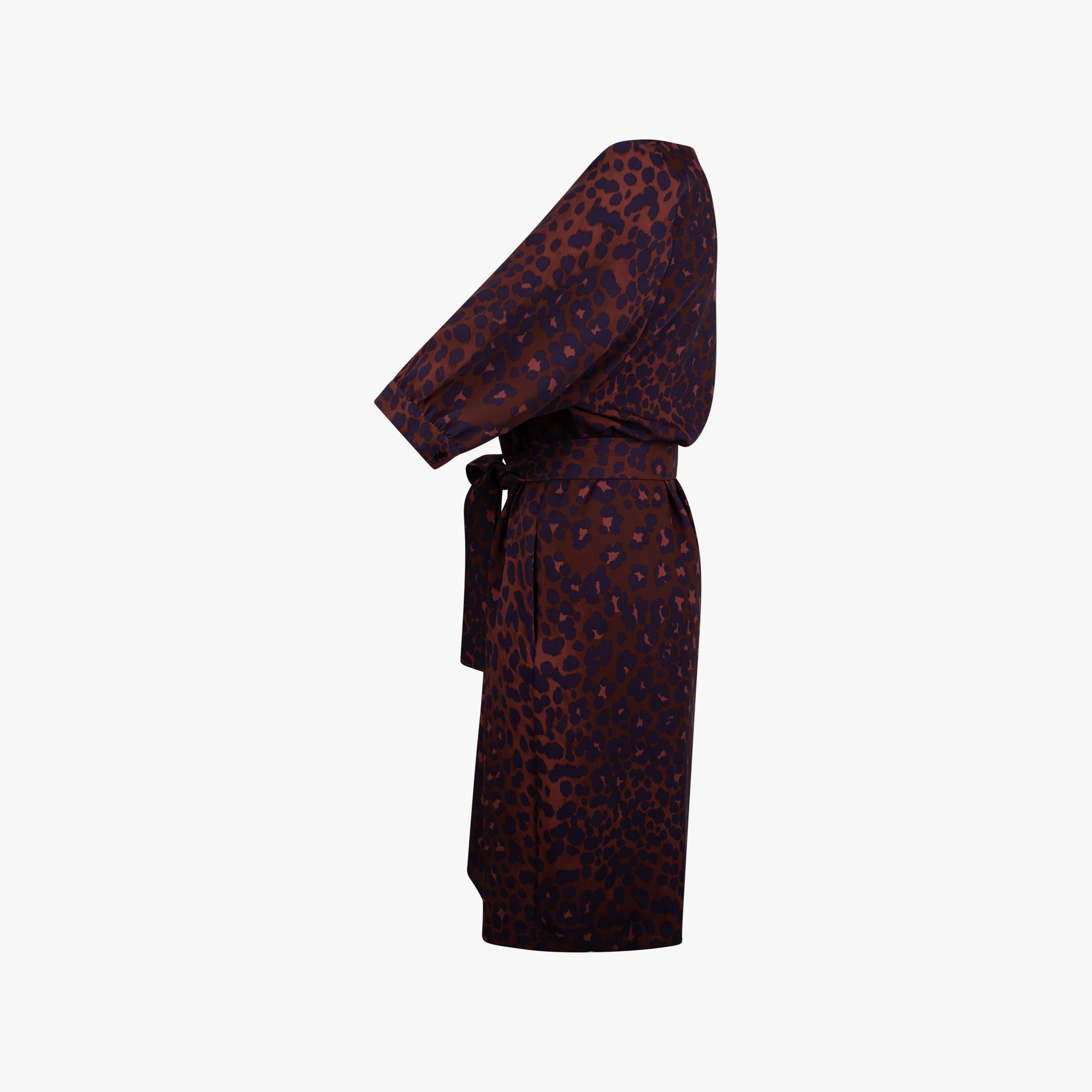 Trvl Drss 3/4 RH-Kleid Print | braun