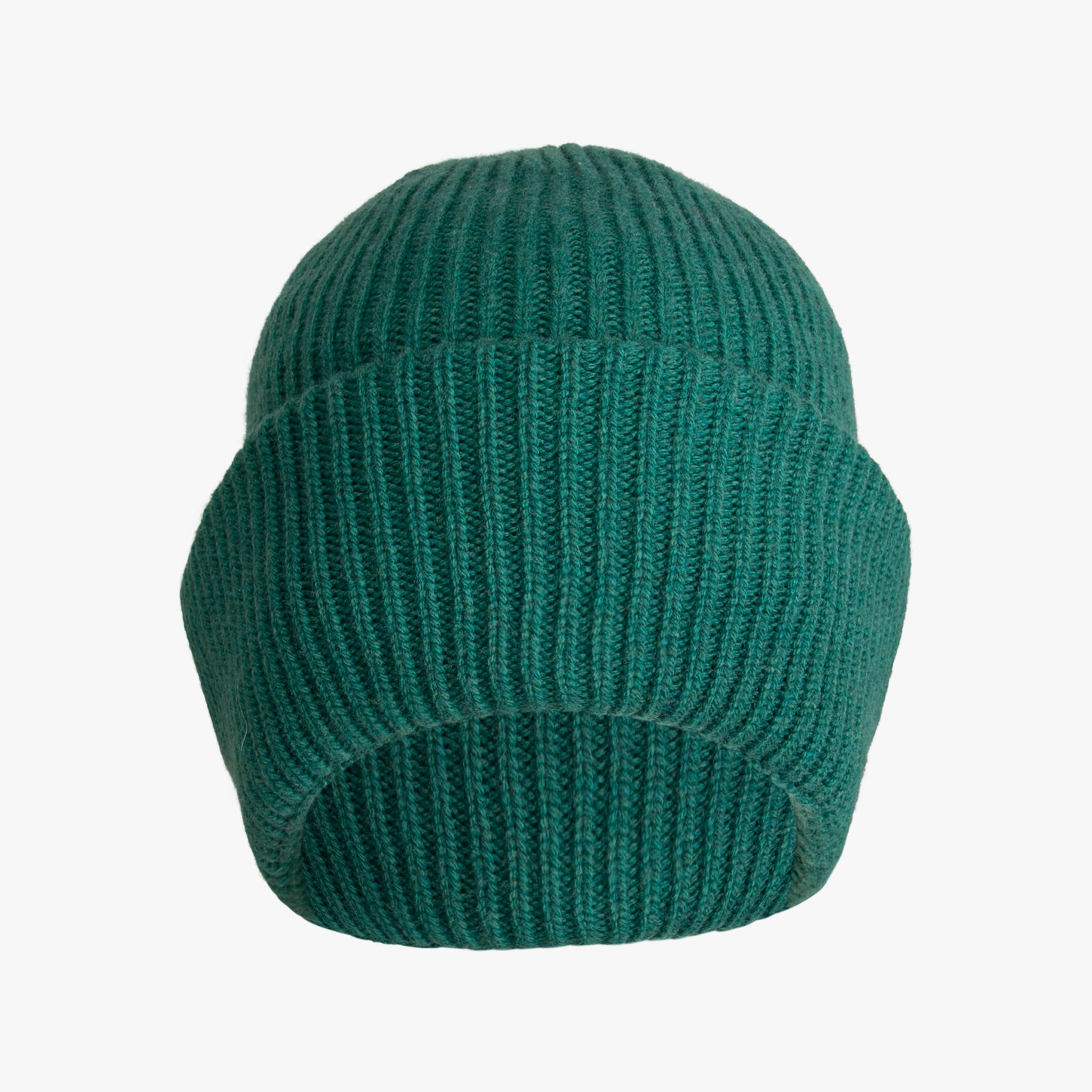 Mütze Umschlag uni | grün