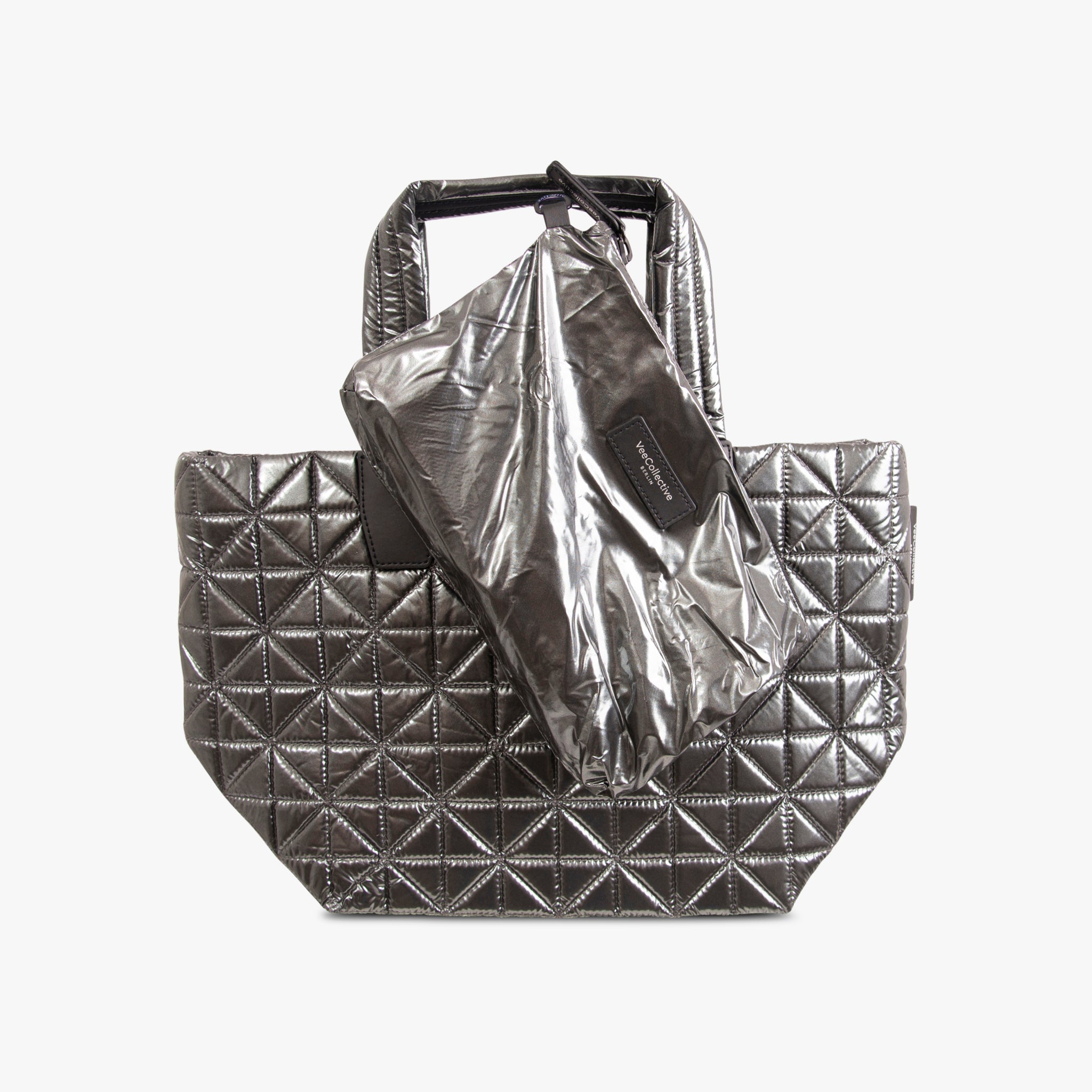 Tasche Tote Small | silber