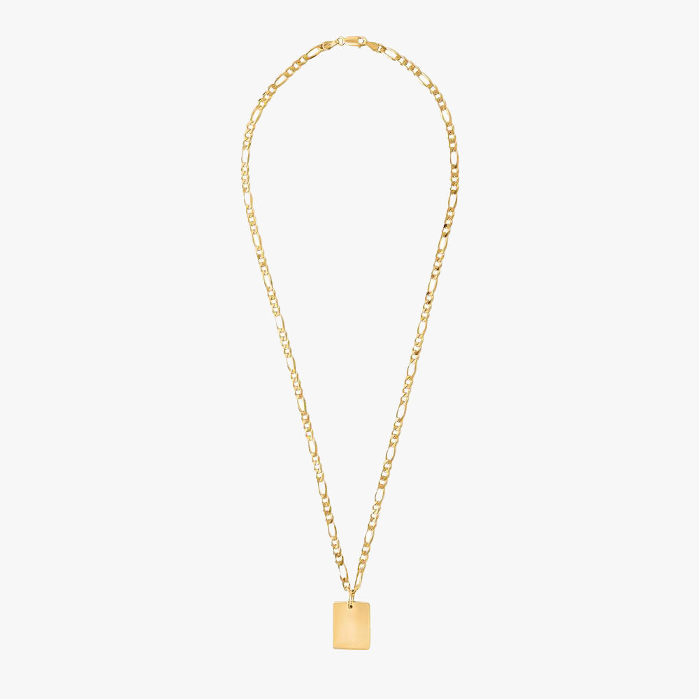 Vika Square Mirror Kette | gold