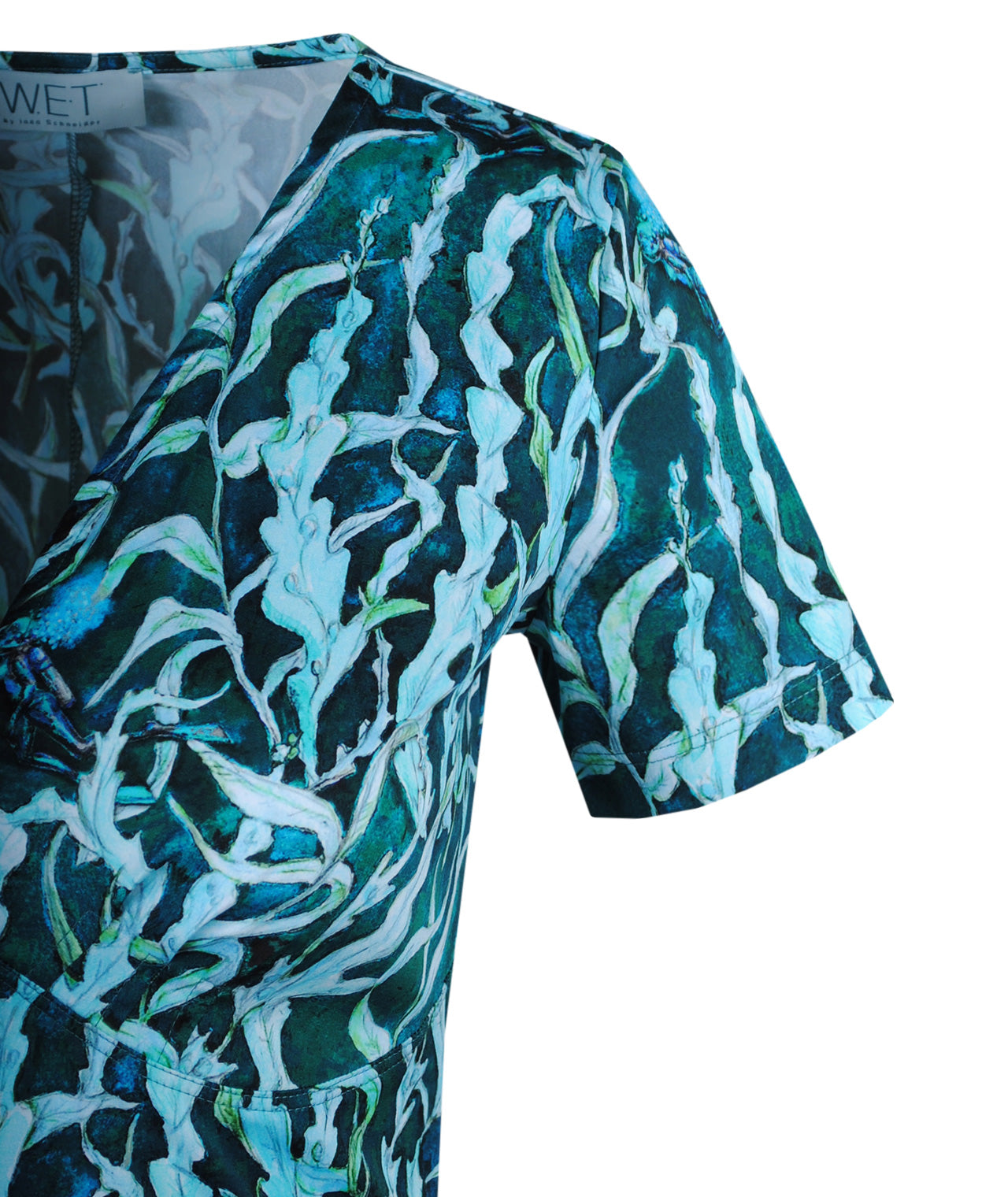 V-Kleid Megan Print | hellpetrol