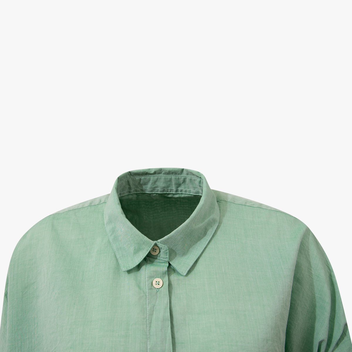 1/1 Bluse oversized uni | grün