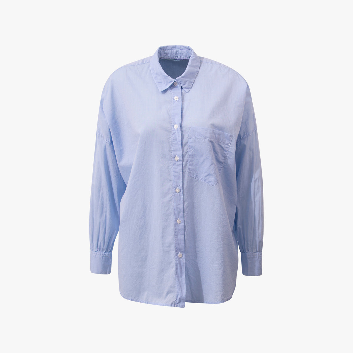 1/1 Bluse oversized uni | hellblau