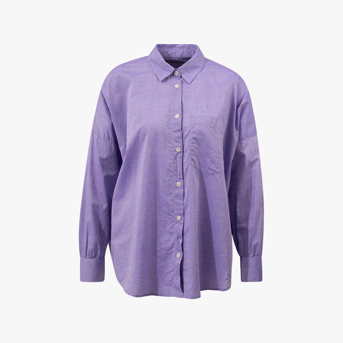 1/1 Bluse oversized uni | lila