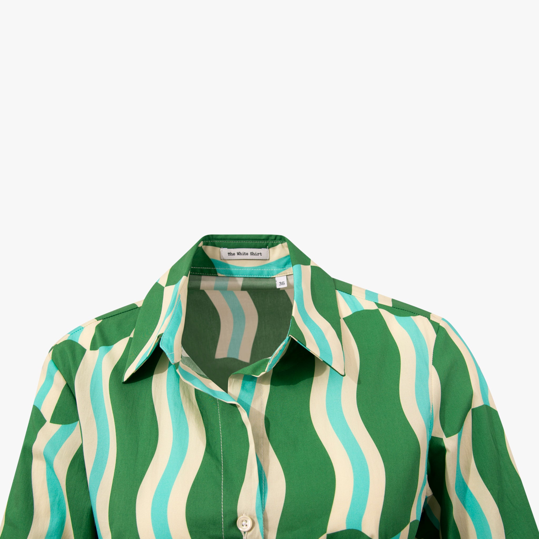 Hemdblusenkleid Retro | grün