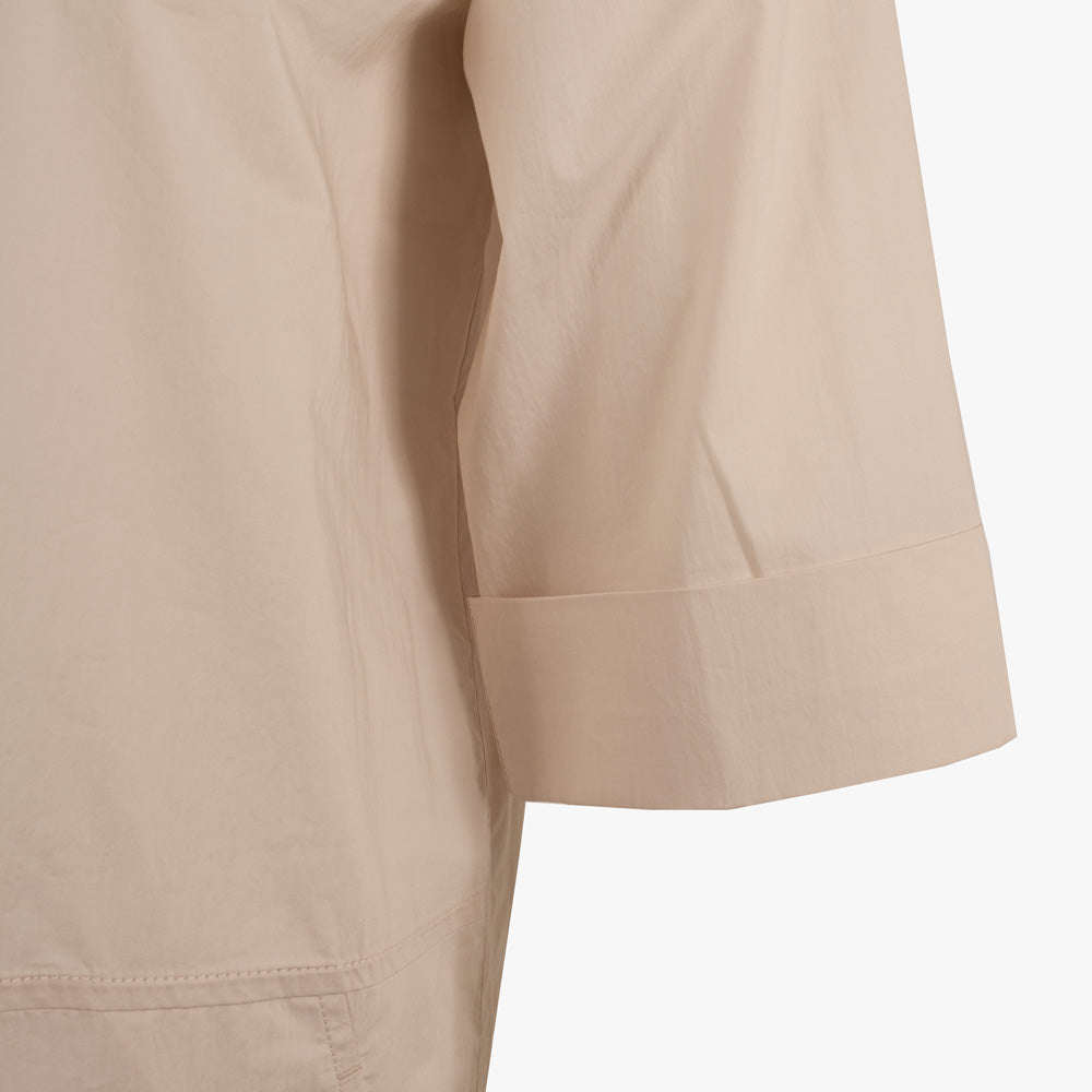Zenggi Polokleid Popeline | beige