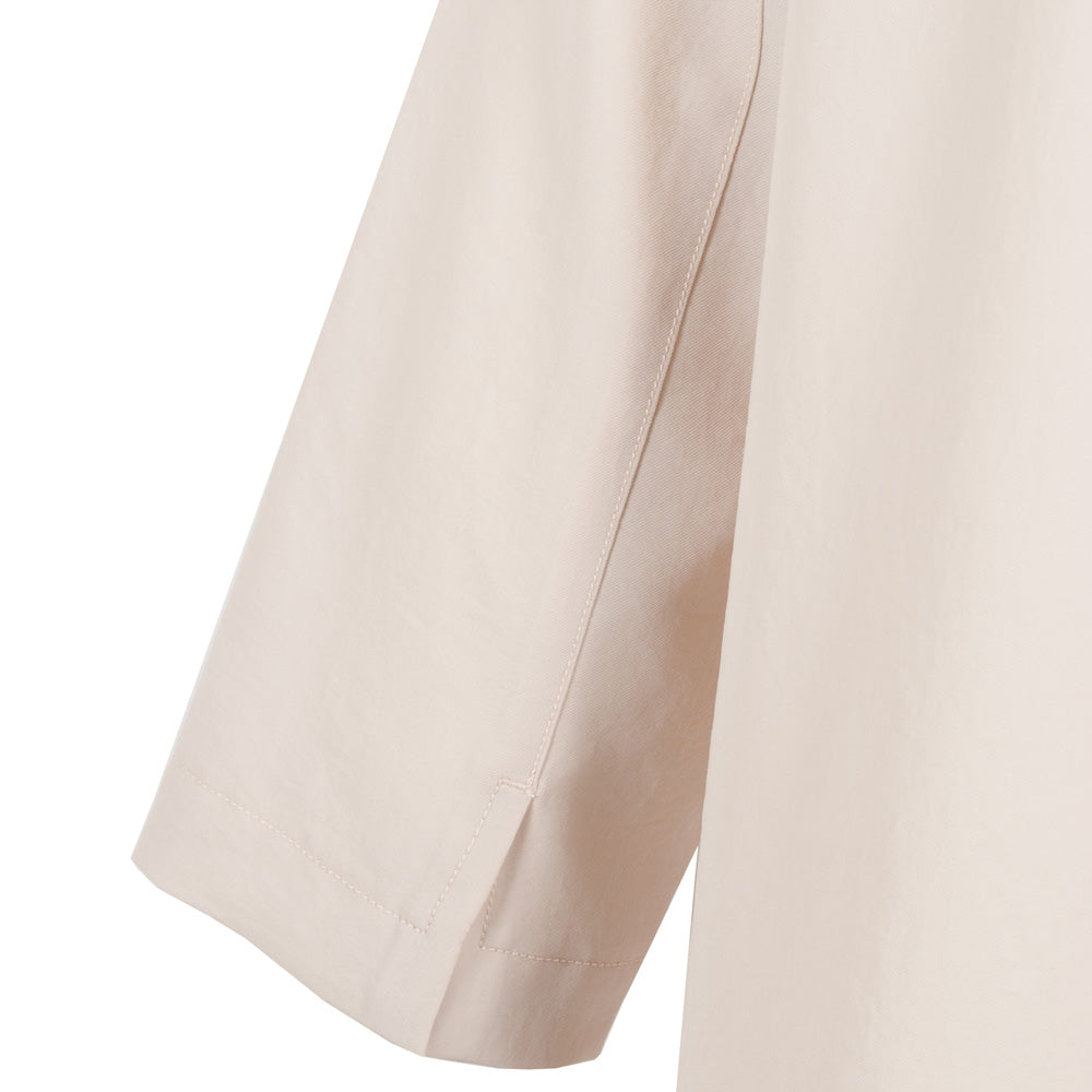 Zenggi Blusenshirt V-Neck | greige