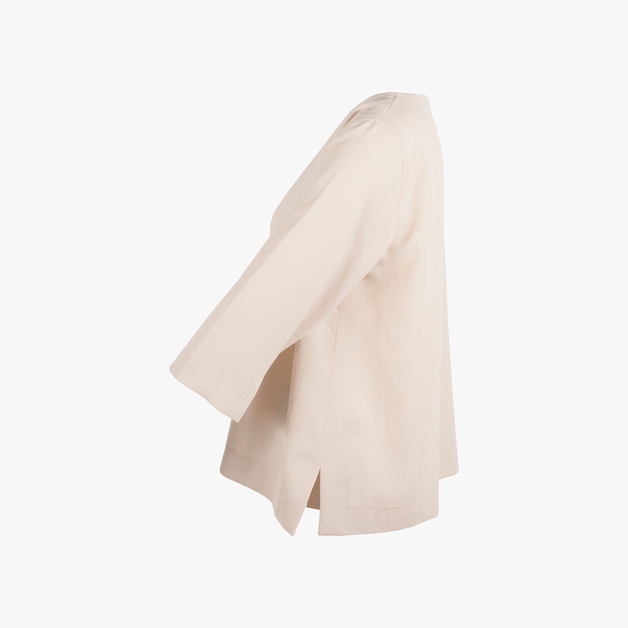 Zenggi Blusenshirt V-Neck | greige