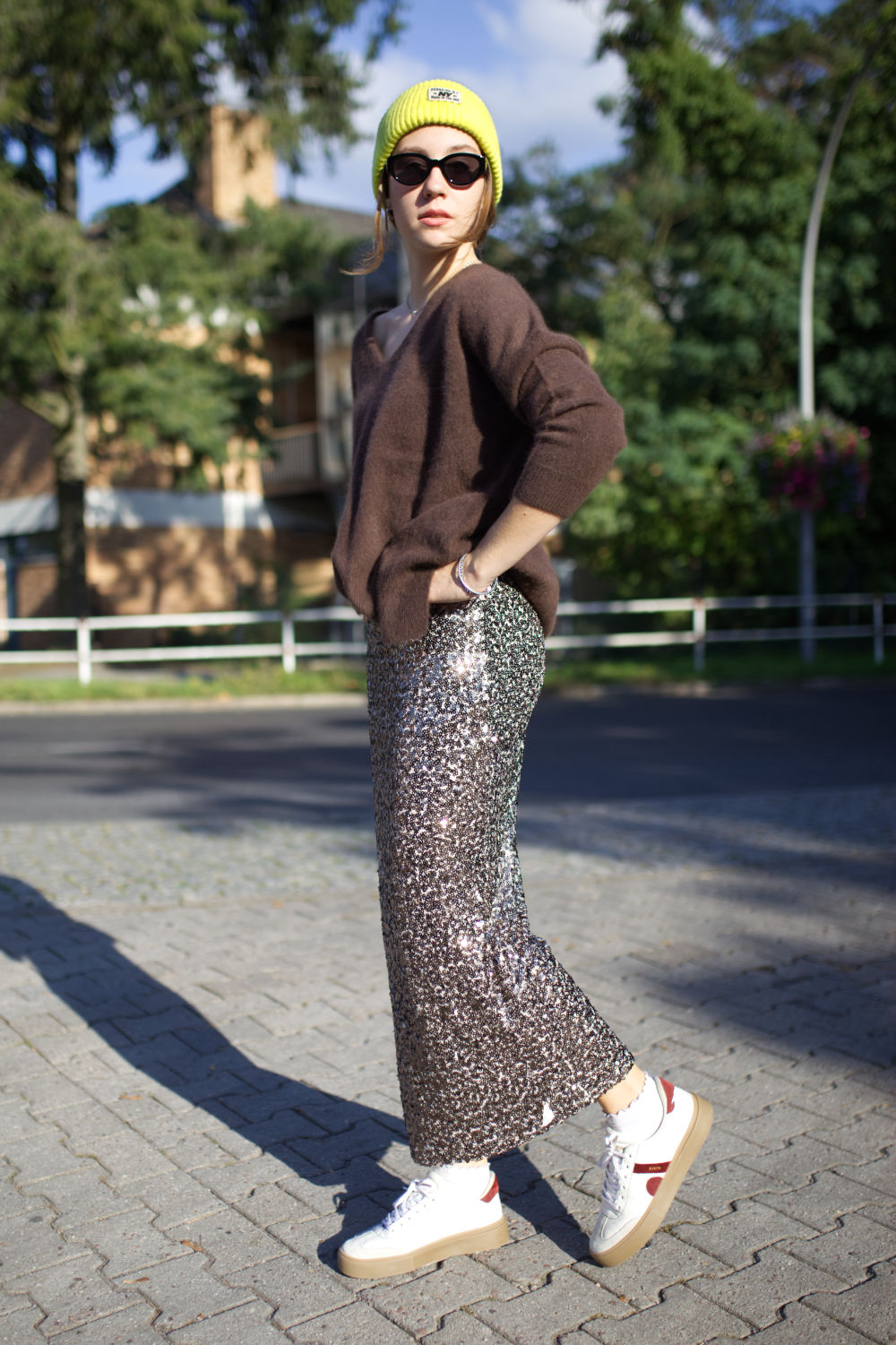 So lässig und alltagstauglich können Pailletten sein!