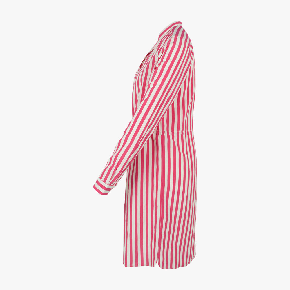 Kleid Streifen (pink, XXS) | pink