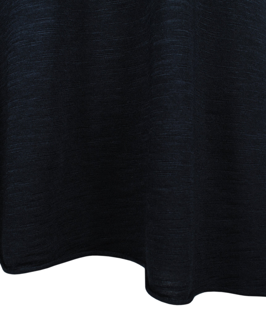 1/1 V-Shirt geflammt | navy