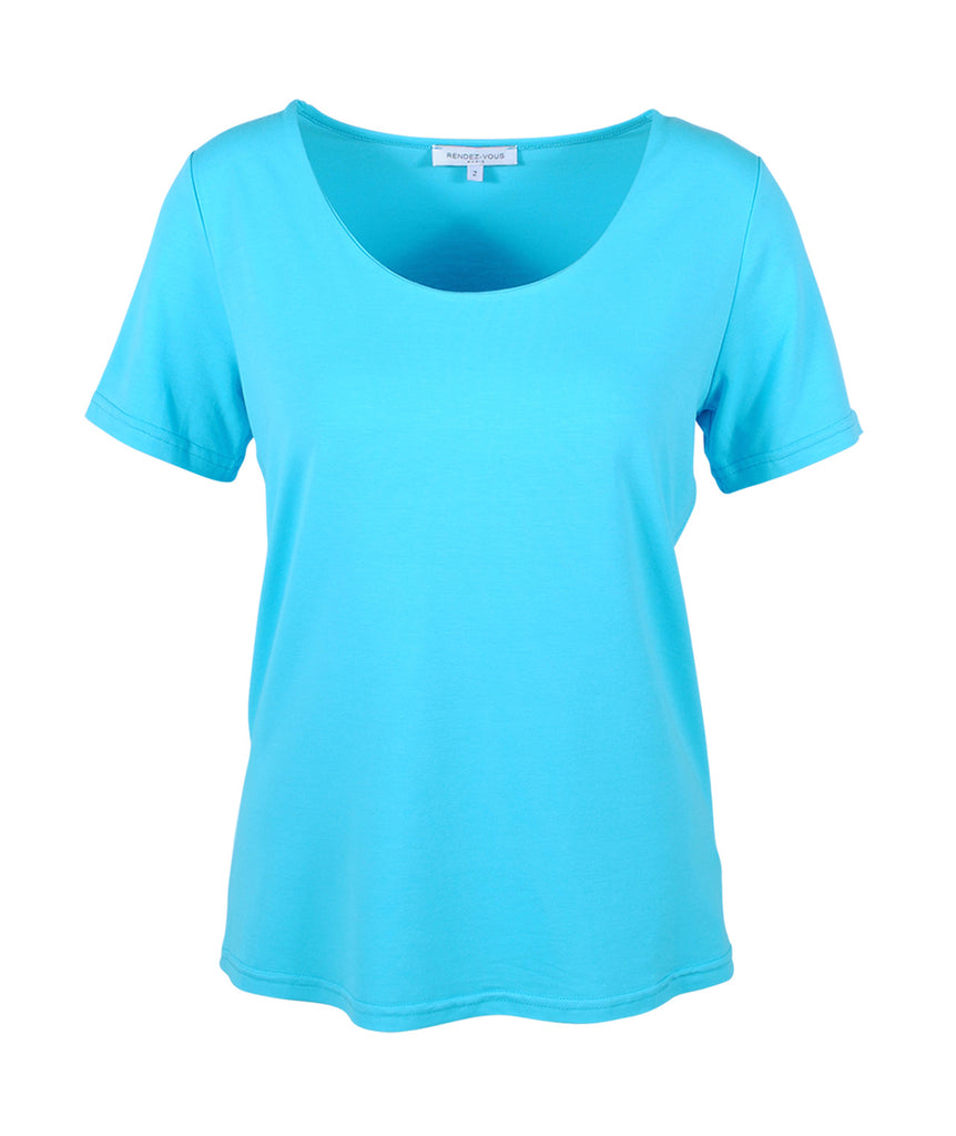 1/2 RH-Shirt Birkin | türkis