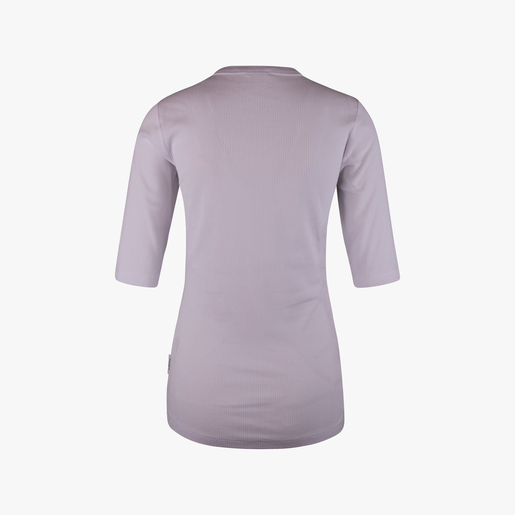 Rippenshirt | weiß