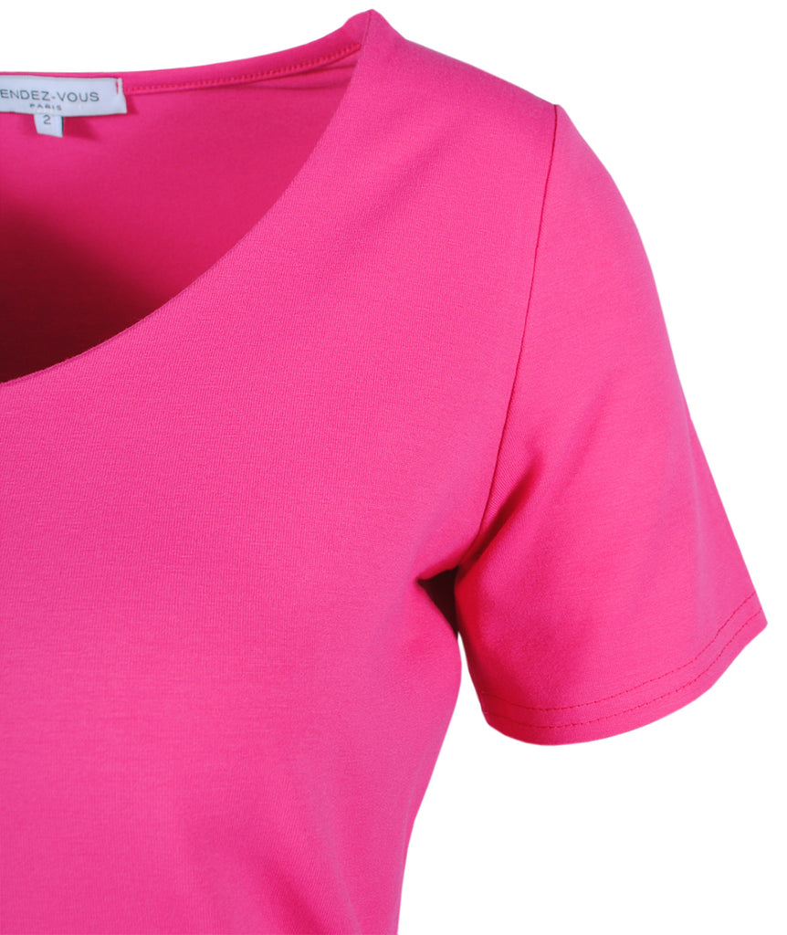 1/2 RH-Shirt Birkin | fuchsia