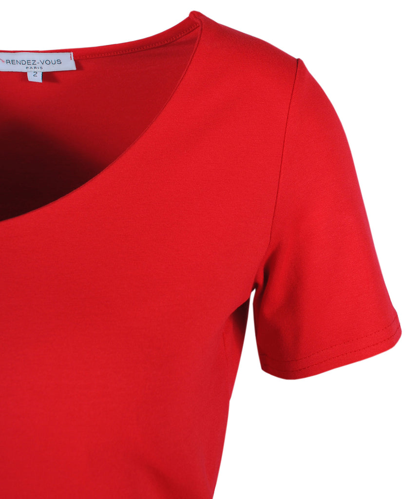 1/2 RH-Shirt Birkin | rot