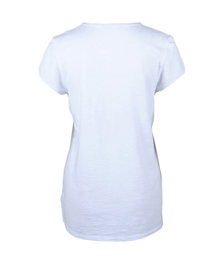 1/4-RH-Shirt uni | weiß