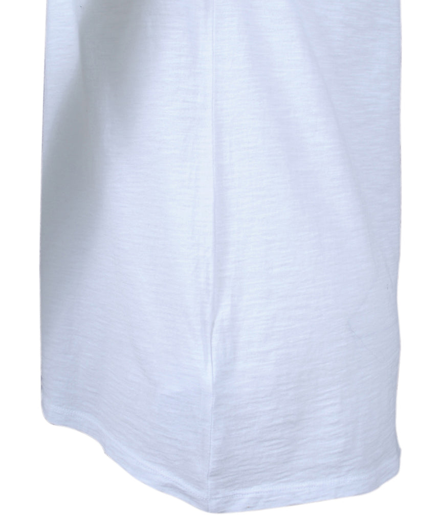 1/4-RH-Shirt uni | weiß