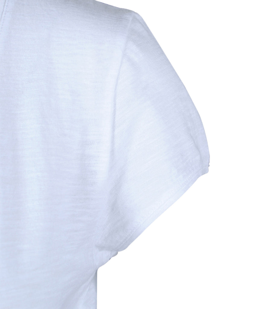 1/4-RH-Shirt uni | weiß