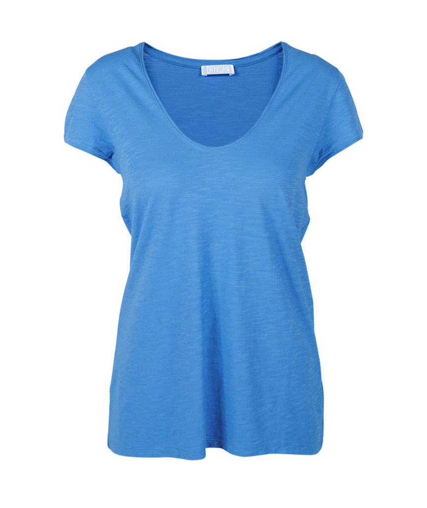 1/4-RH-Shirt uni | blau