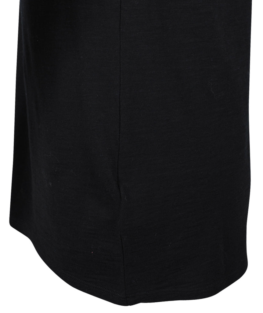 1/4-RH-Shirt uni | schwarz