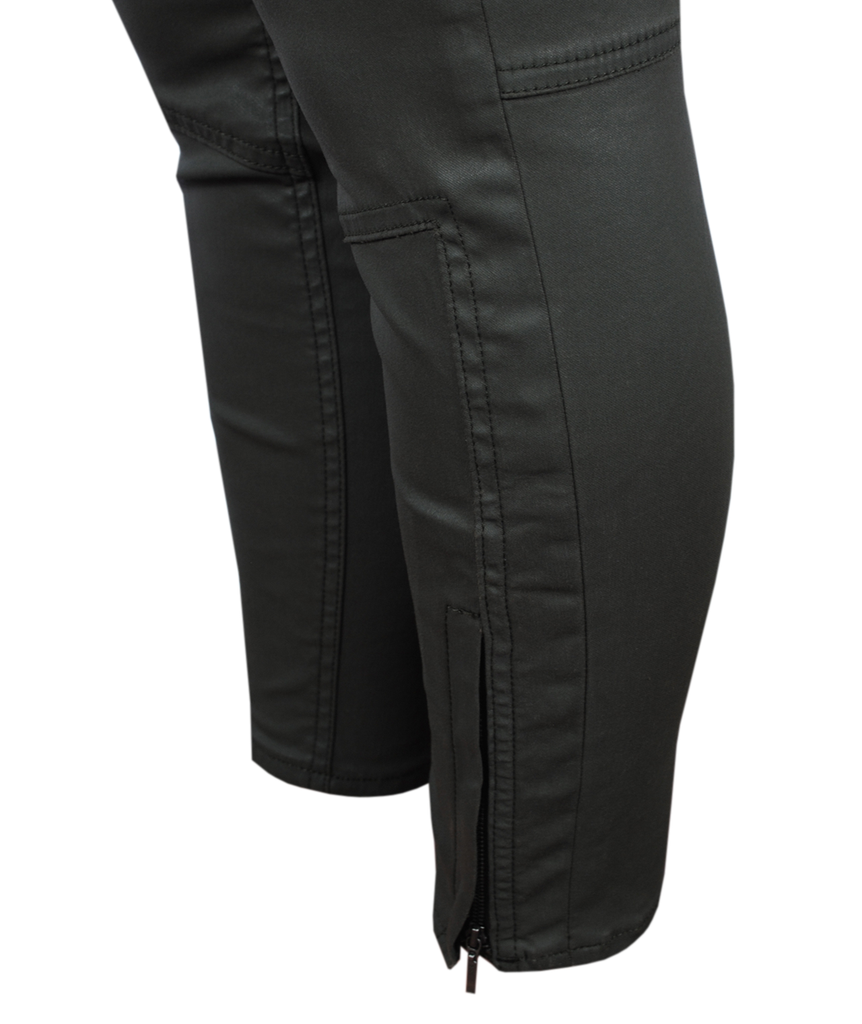 5-Pocket Hose coated | oliv