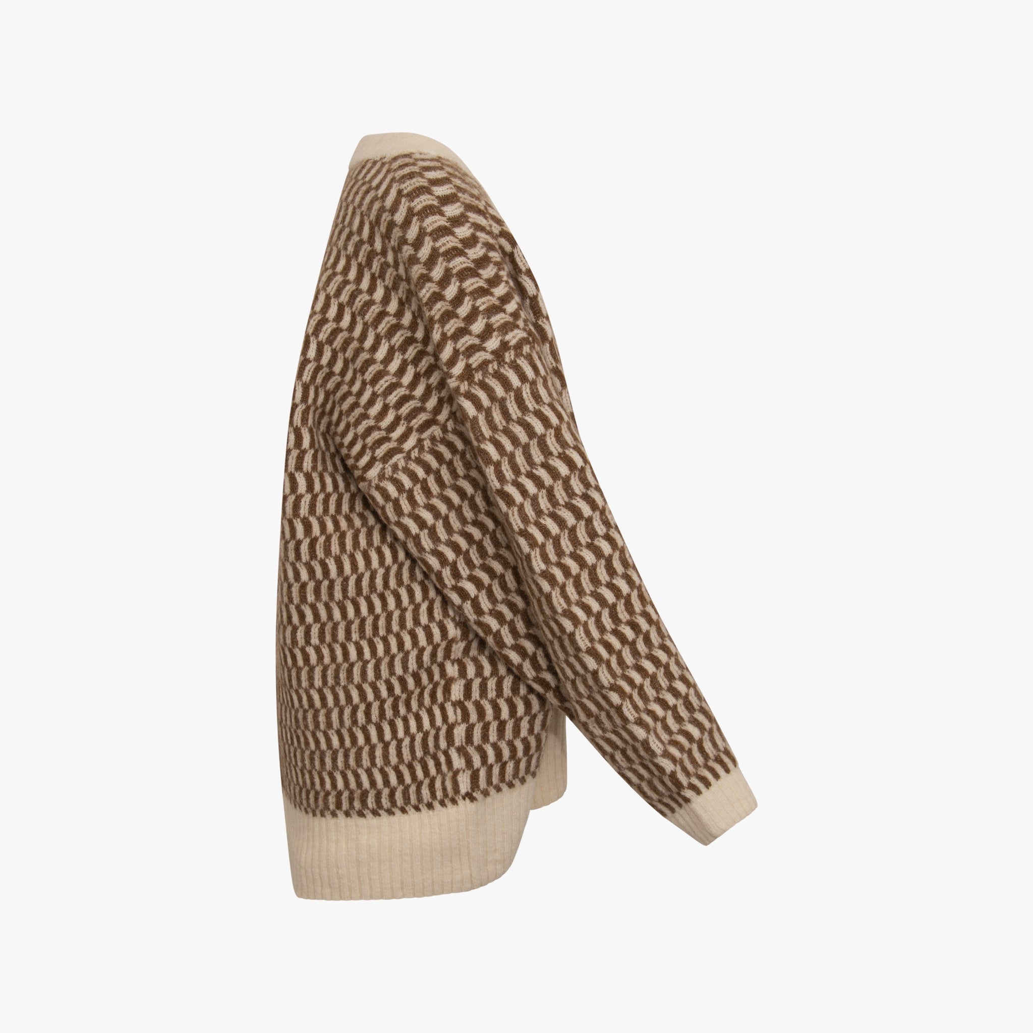 Cardigan Jacquard | creme