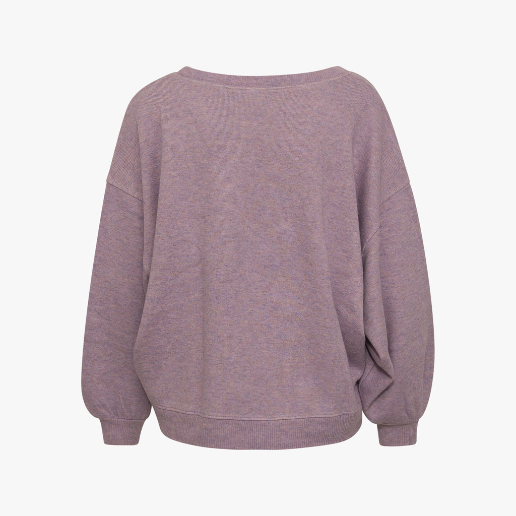 Pullover Melange | rose