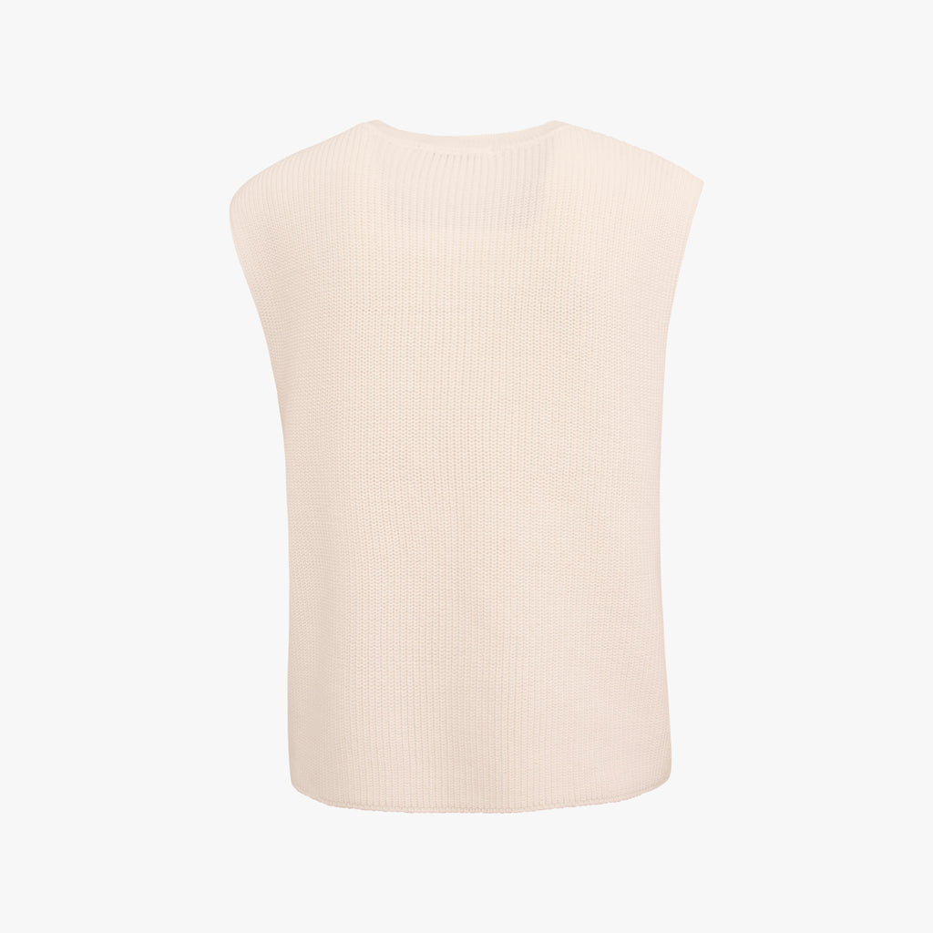 AMERICAN VINTAGE Pullunder Berula | weiß