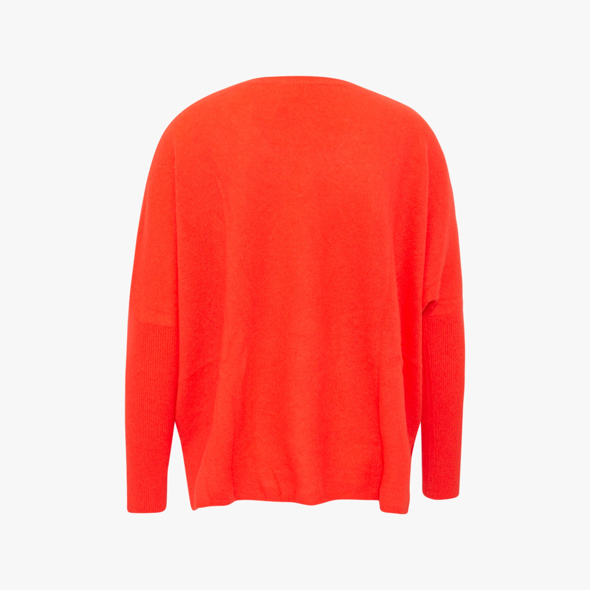 1/1 V-Poncho-Pulli | koralle