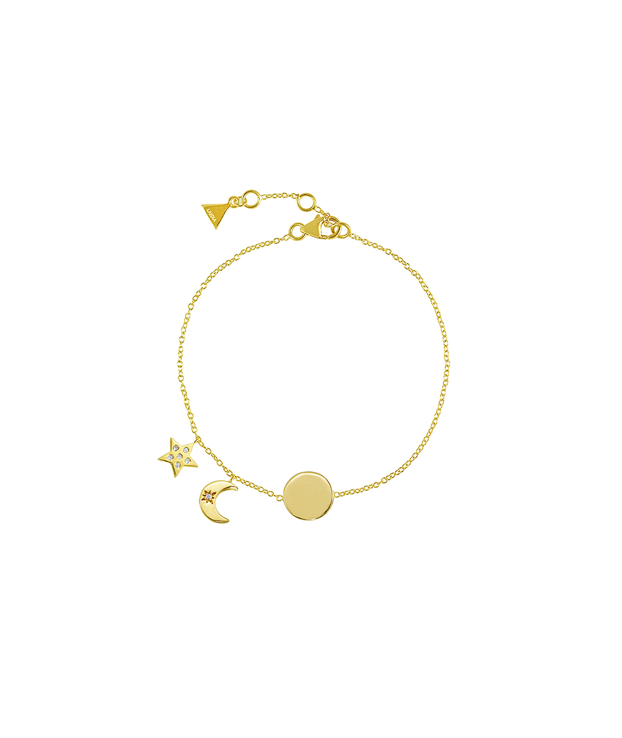 Lajoia Armband Moon+Star G | gold