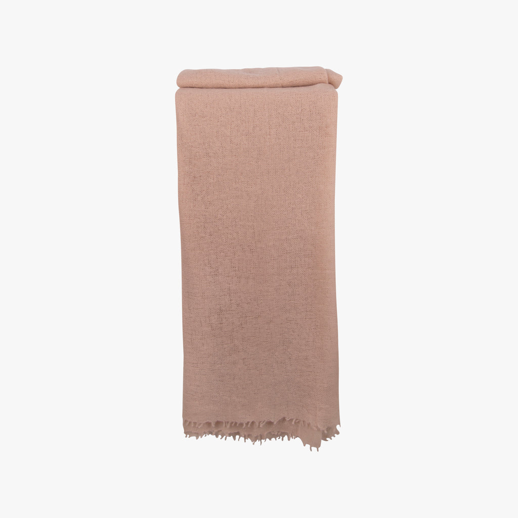 Bakaree Schal gefiltztes Cashmere | beige