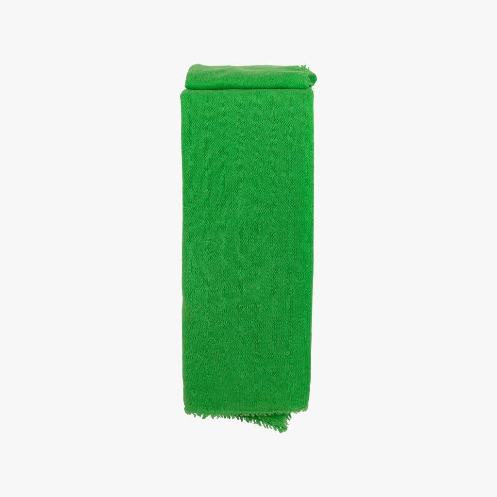 Bakaree Schal gefiltztes Cashmere | grün
