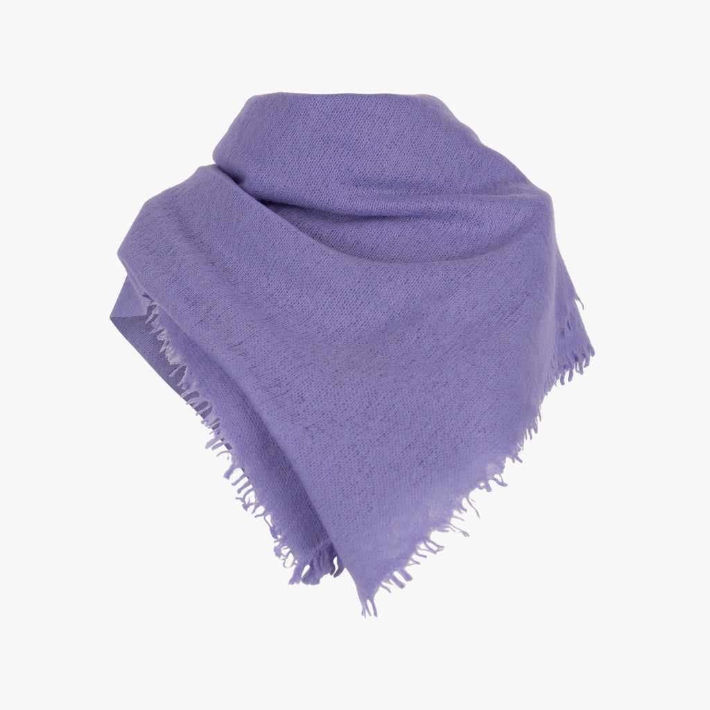 Bakaree Schal gefiltztes Cashmere | lila