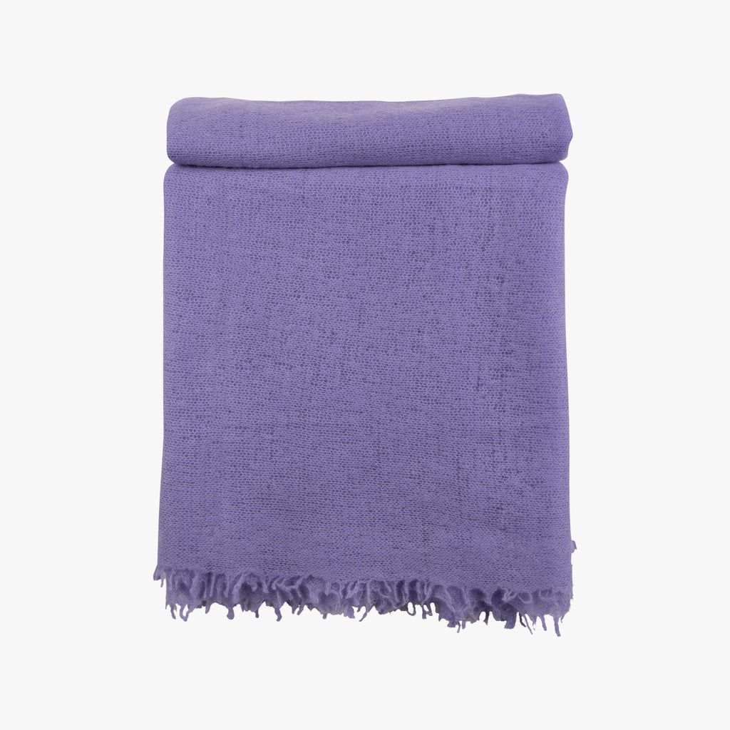 Bakaree Schal gefiltztes Cashmere | lila