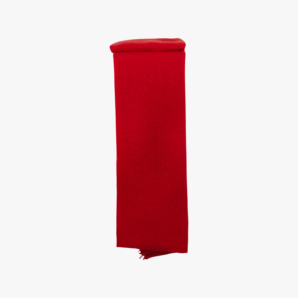 Bakaree Schal gefiltztes Cashmere | rot