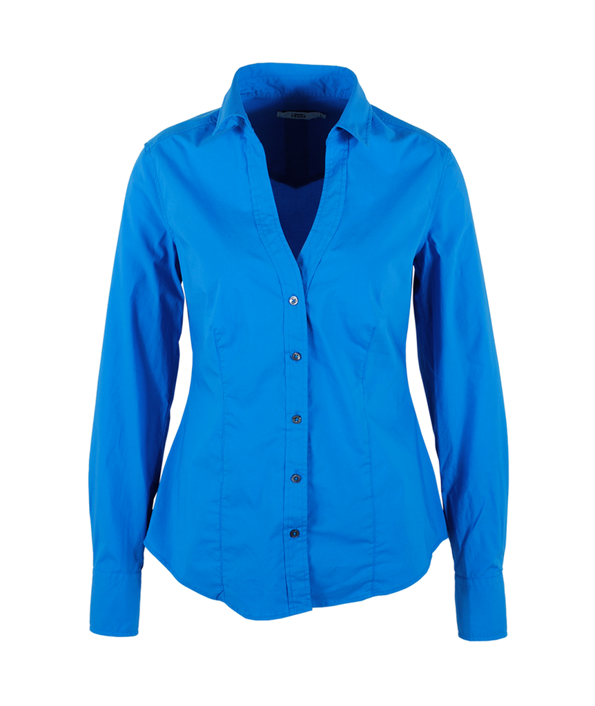 Basicbluse Noel | blau
