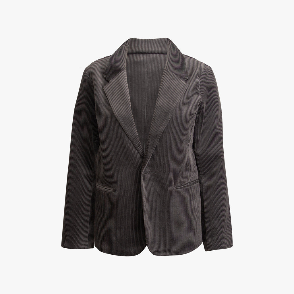 Blazer Breitcord | grau