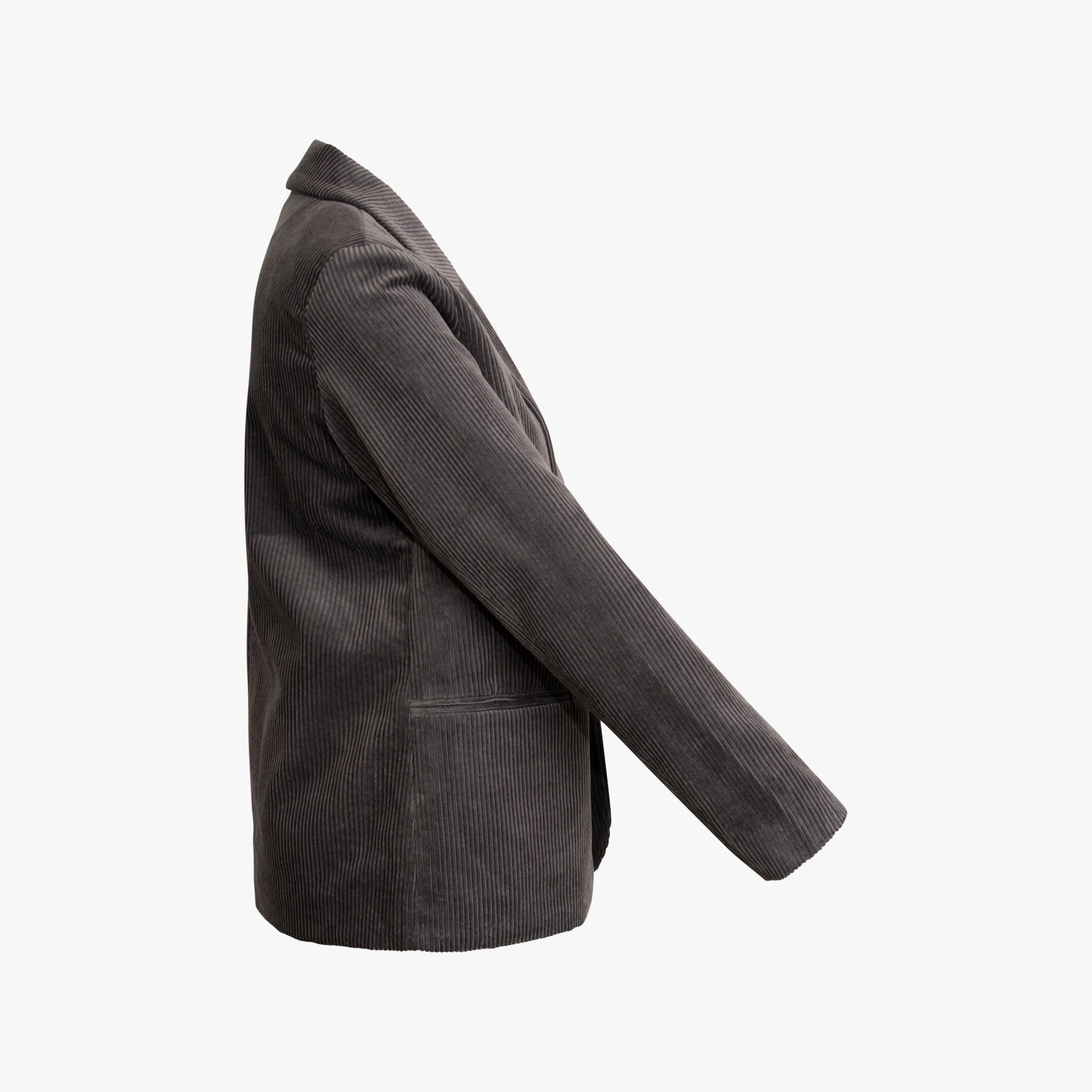 Blazer Breitcord | grau