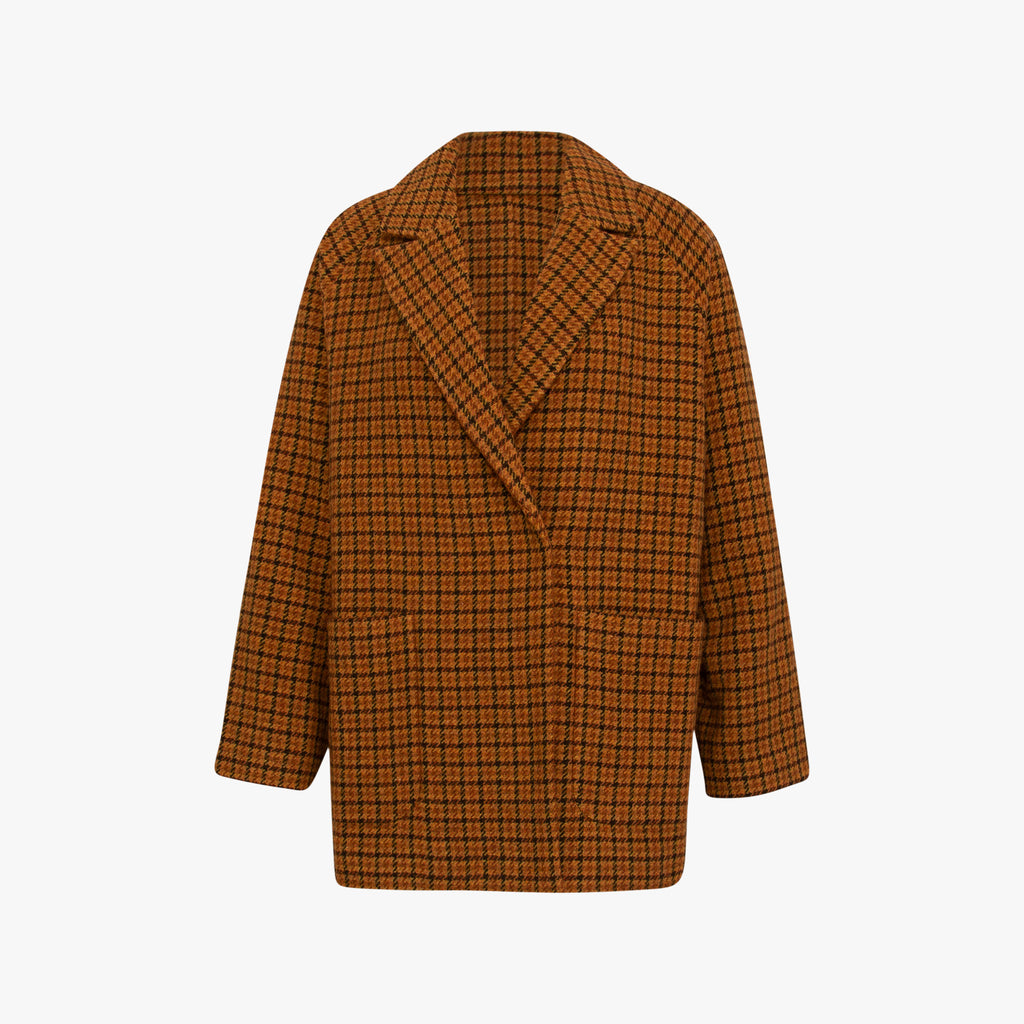 Outdoorjacke Karo | senf