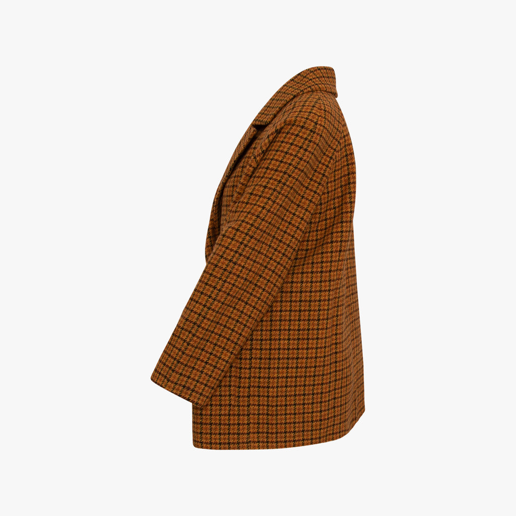 Outdoorjacke Karo | senf