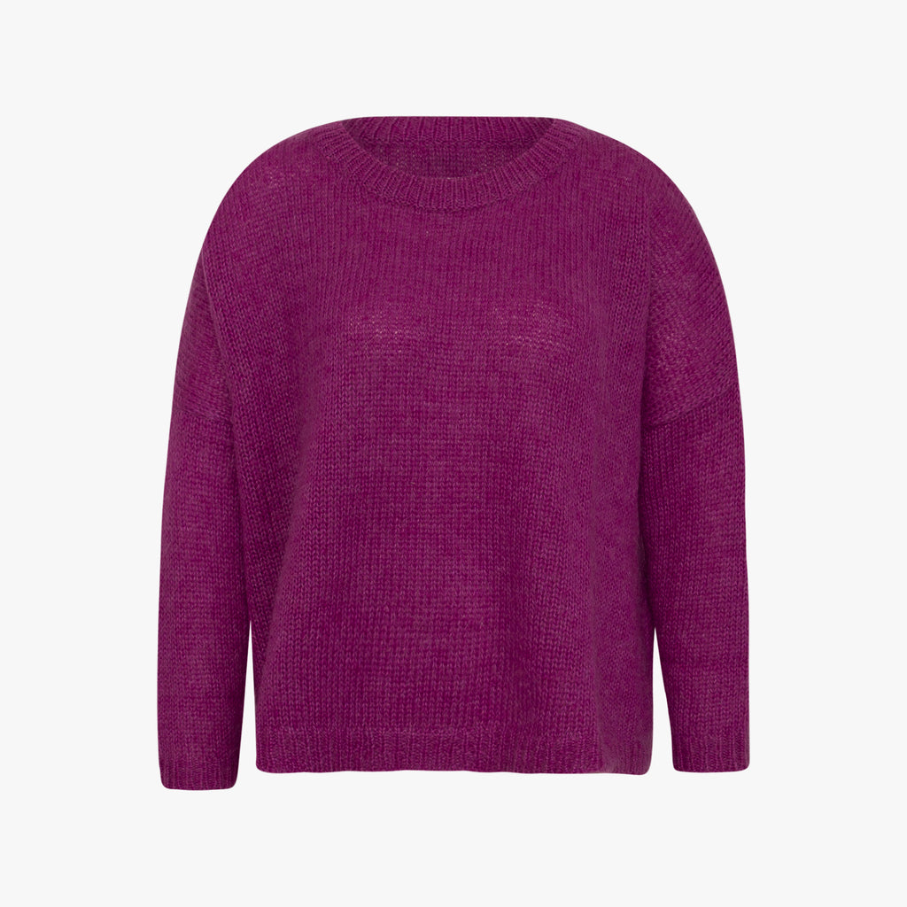 RH-Pullover uni | rosa