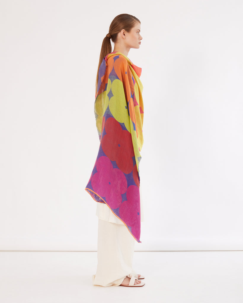 Traits Paris Schal Blondie 50x190cm | lila