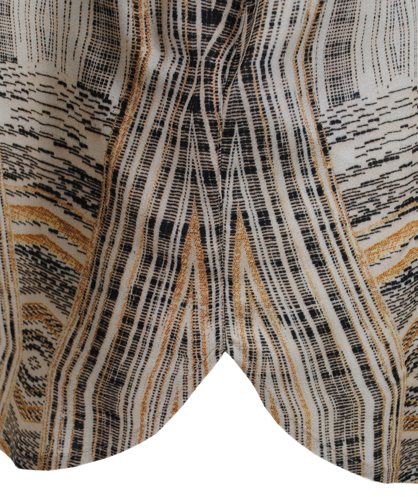 Bluse Afrikaprint Minda | braun