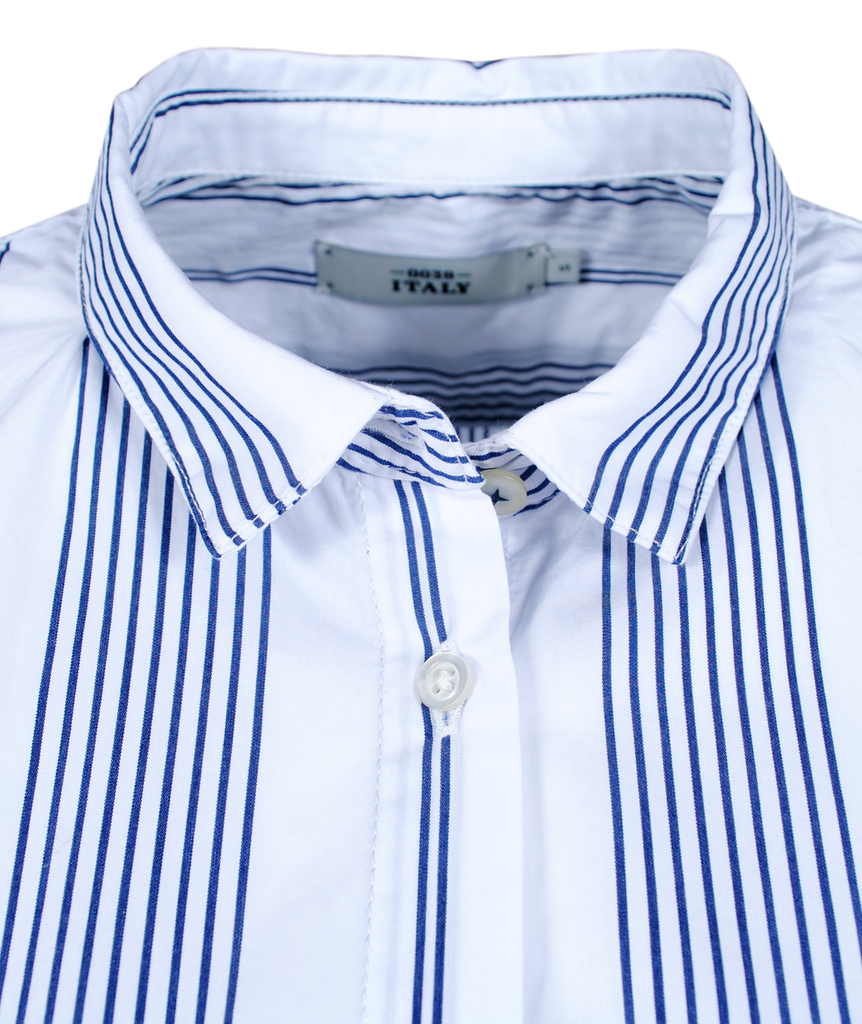 Bluse Carrie Pyjamaprint | weiß