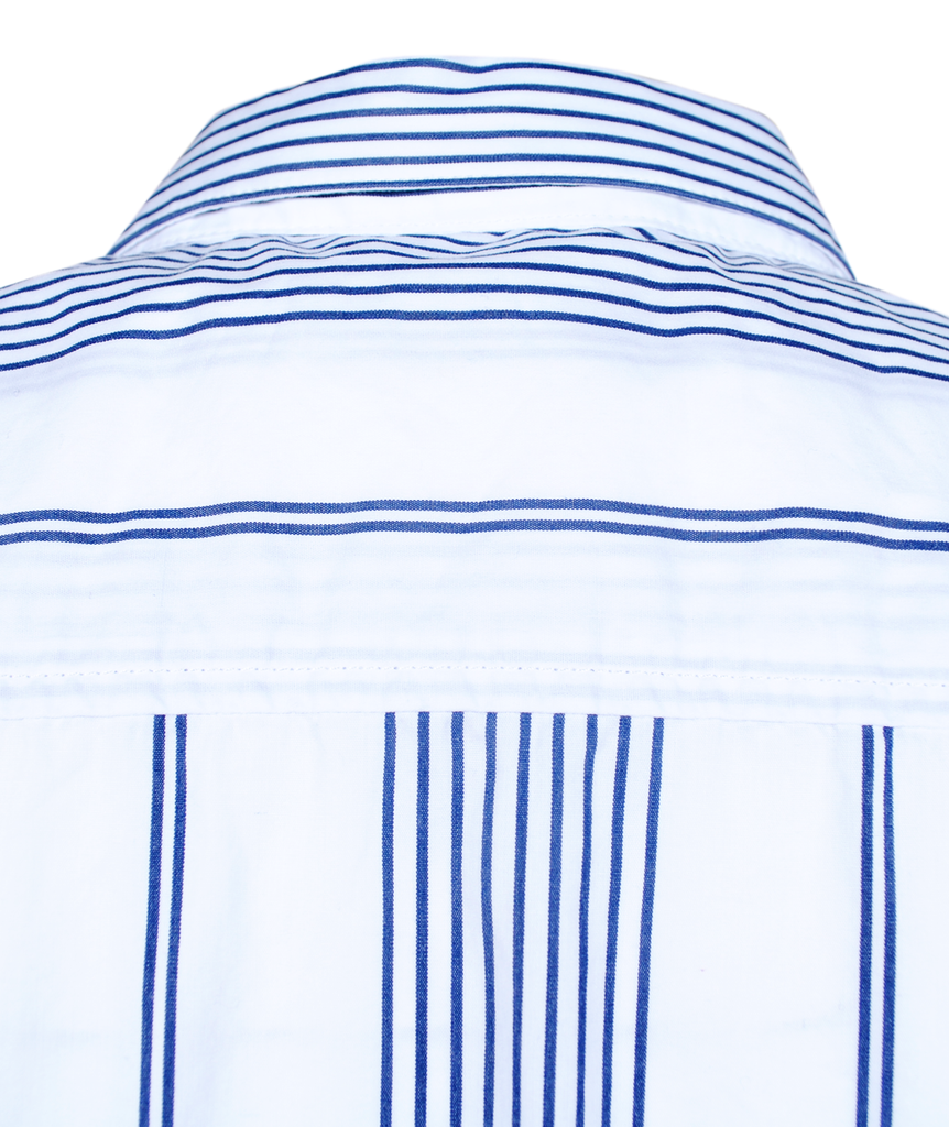 Bluse Carrie Pyjamaprint | weiß