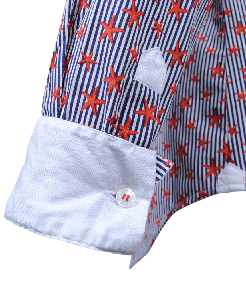 Bluse Sheila Seestern | blau