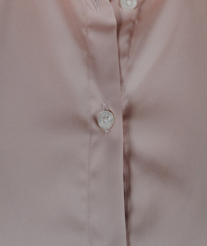 Bluse Classic uni | rose