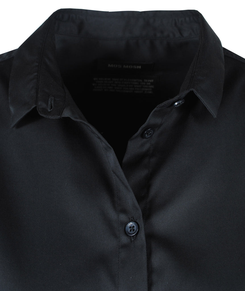 Bluse Classic uni | schwarz