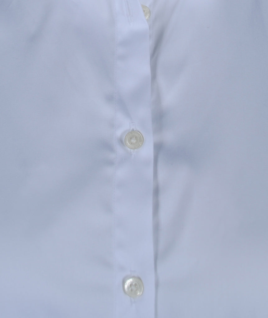 Bluse Classic uni | weiß