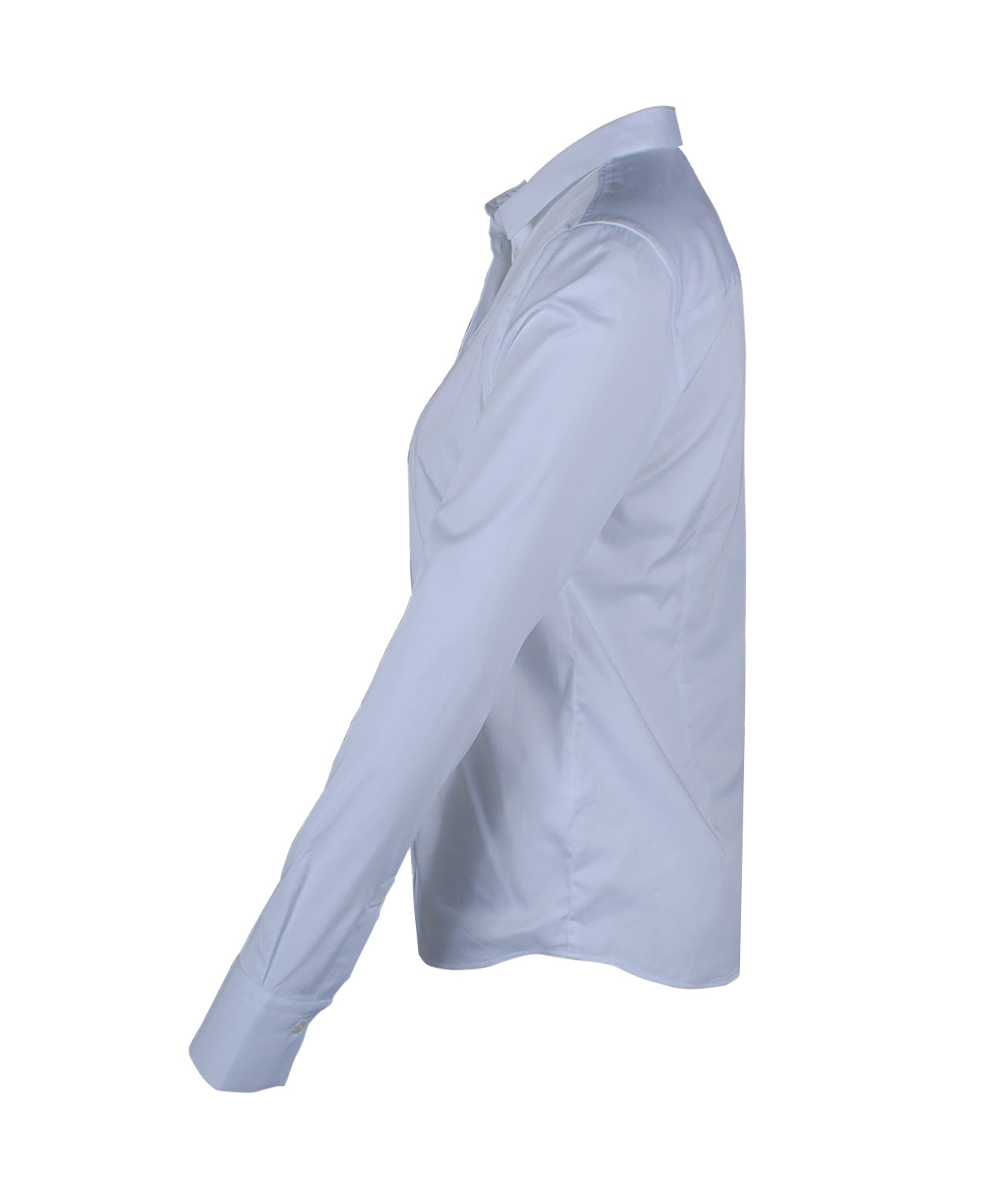 Bluse Classic uni | weiß